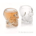 DÉCANGEMENT DE WHISKY SKULL DE VERRE AVEC LE TORTER